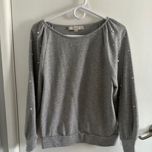 LOFT: Like new: Gray Sweater by Loft. Size MP